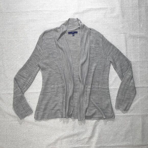 Apt. 9 | Oatmeal Open-Front Cardigan | PXL - Picture 1 of 7